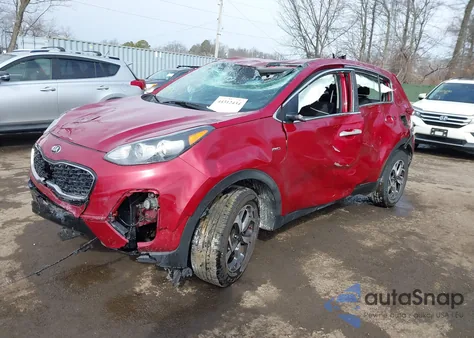 2020 Kia Sportage Lx z USA, uszkodzony, nr VIN KNDPMCAC8L7752344